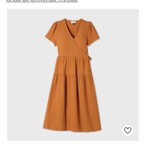 Universal Thread muslin wrap dress